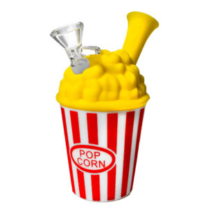Pipa Bong de Silicona Popcorn 15 cm