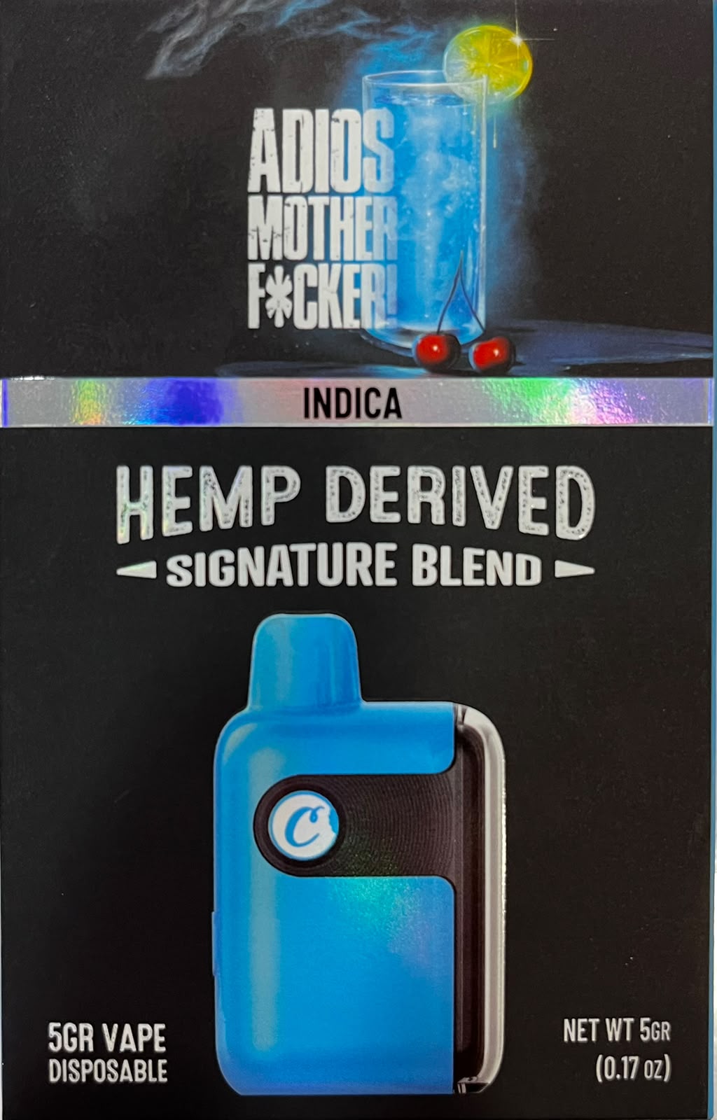 Vape Desechable COOKIES® 10-OH Adios Mother F*cker 5G - Imagen 2