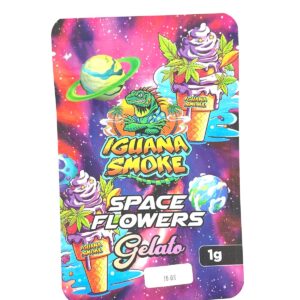 Flor 10-OH Gelato Space Flowers 1 g – Iguana Smoke