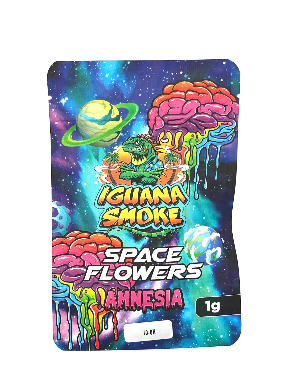 Flor 10-OH Amnesia Space Flowers 1 g – Iguana Smoke