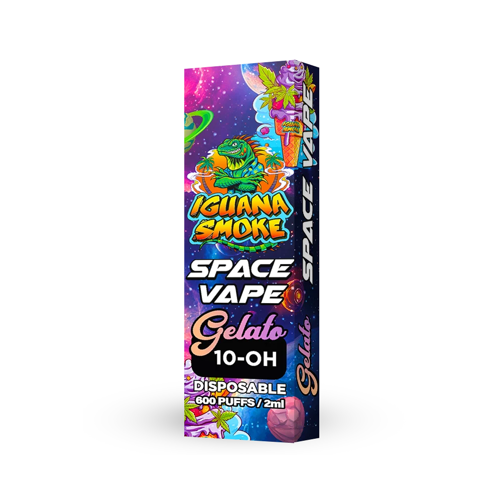 Iguana Smoke Vaper 10-OH 90% Space Vape – Gelato 2 ml