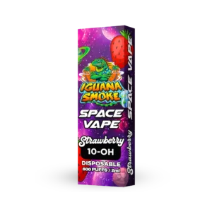 Iguana Smoke Vaper 10-OH 90% Space Vape – Strawberry 2 ml