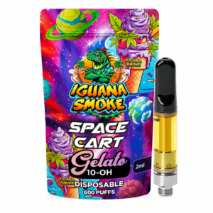 Iguana Smoke Cartucho 10-OH Space – Gelato 2 ml