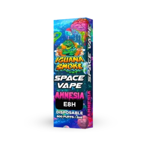Iguana Smoke Vaper E8H 90% Space Vape – Amnesia 2 ml