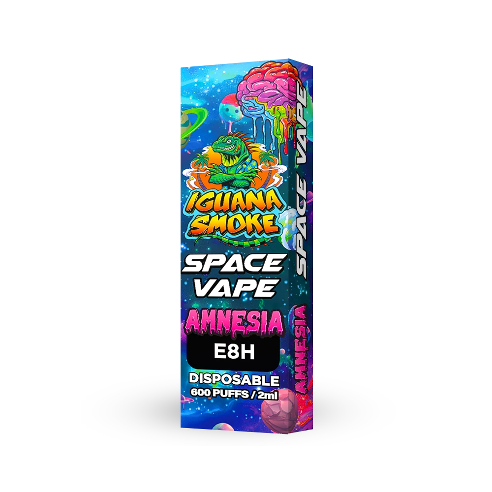 Iguana Smoke Vaper E8H 90% Space Vape – Amnesia 2 ml