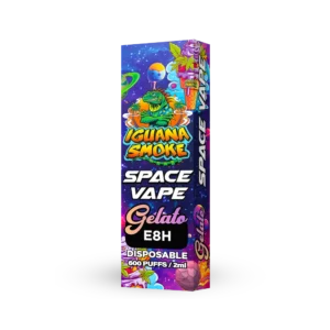 Iguana Smoke Vaper E8H 90% Space Vape – Gelato 2 ml