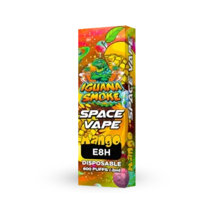 Iguana Smoke Vaper E8H 90% Space Vape – Mango 2 ml