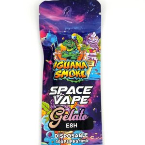 Iguana Smoke Vaper E8H 90% Space Vape – Gelato 1 ml