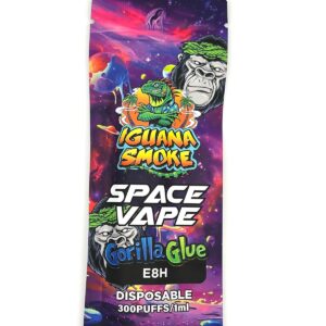Iguana Smoke Vaper E8H 90% Space Vape – Gorilla Glue 1 ml