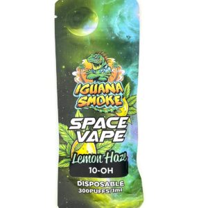 Iguana Smoke Vaper 10-OH 90% Space Vape – Lemon Haze 1 ml