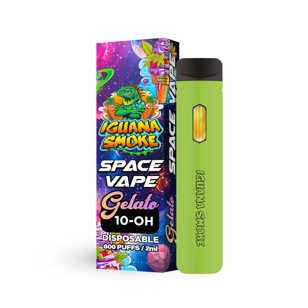 Iguana Smoke Vaper 10-OH 90% Space Vape – Gelato 2 ml - Imagen 2