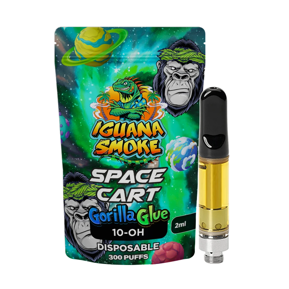 Iguana Smoke Cartucho 10-OH Space – Gorilla Glue 2 ml