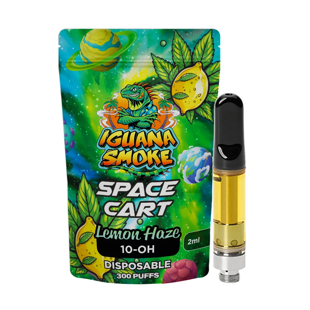Iguana Smoke Cartucho 10-OH Space – Lemon Haze 2 ml