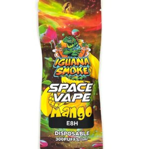 Iguana Smoke Vaper E8H 90% Space Vape – Mango 1 ml