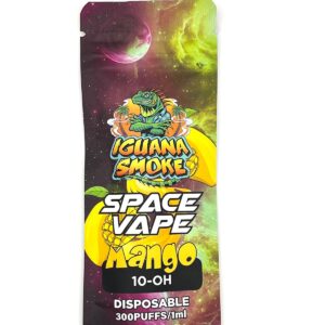 Iguana Smoke Vaper 10-OH 90% Space Vape – Mango 1 ml