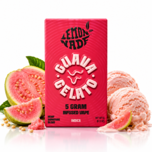 Vape Desechable LEMONNADE™ Guava Gelato 5G by COOKIES® de 10-OH