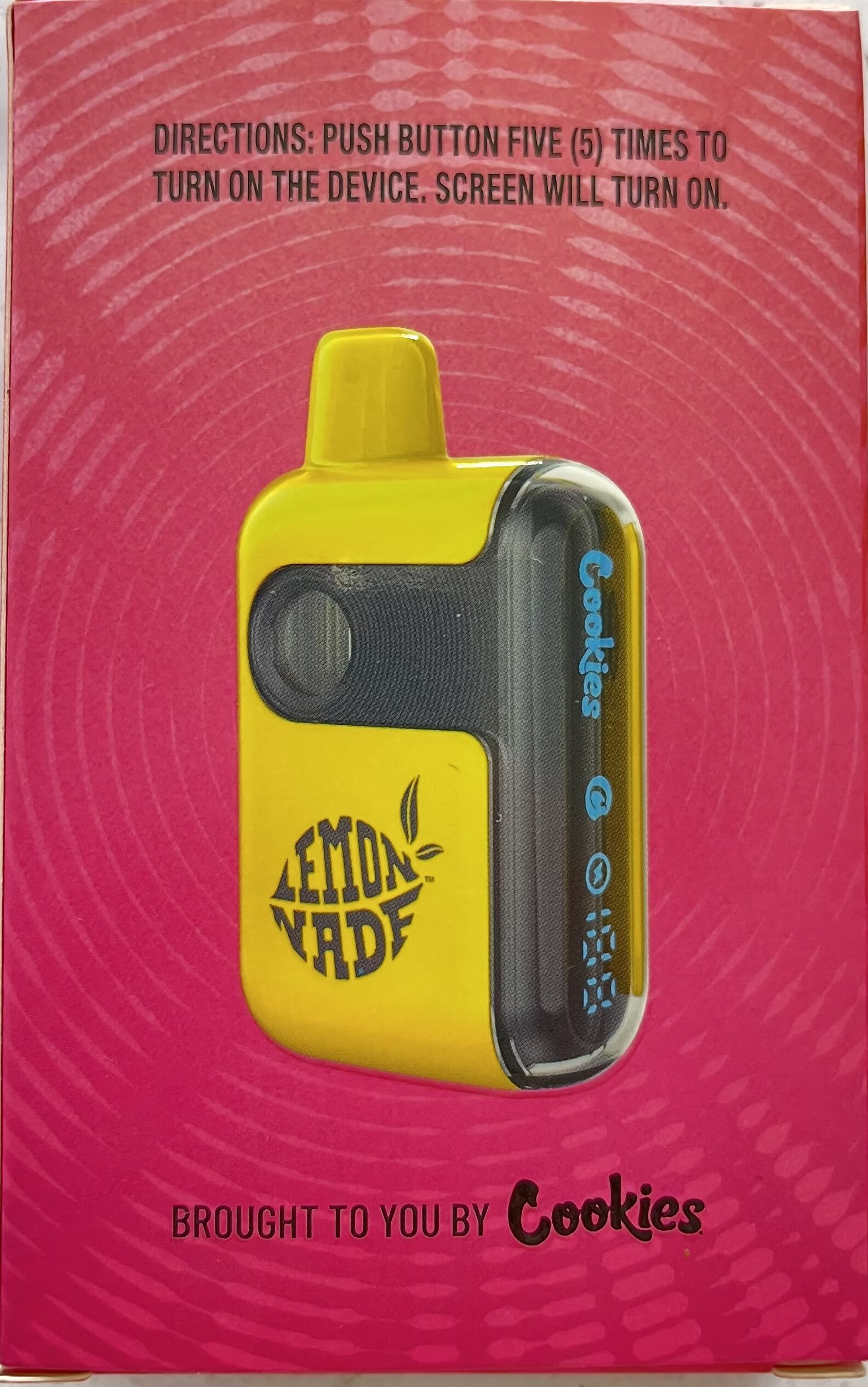 Vape Desechable LEMONNADE™ Guava Gelato 5G by COOKIES® de 10-OH - Imagen 3