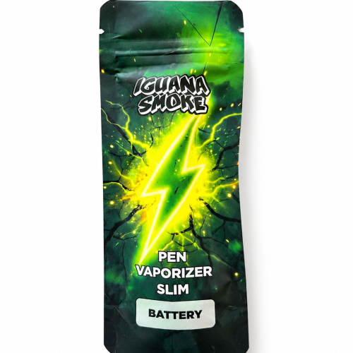 PEN Vaporizer Slim Battery de IGUANA SMOKE para Cartuchos con la rosca 510_CBD SHOP Madrid Princesa_CBD SHOP Madrid Atocha
